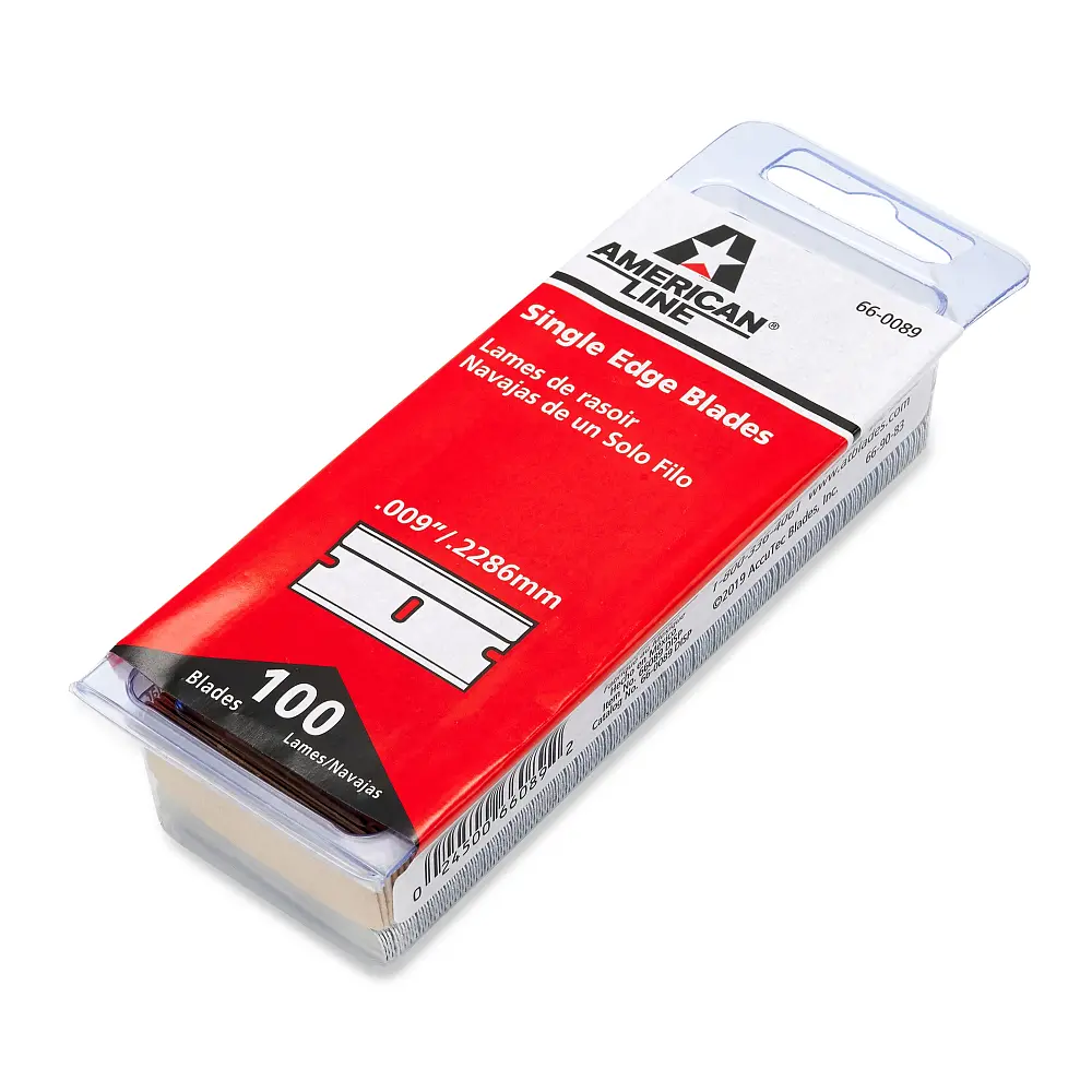 Лезвия American Line, сталь, 100шт.